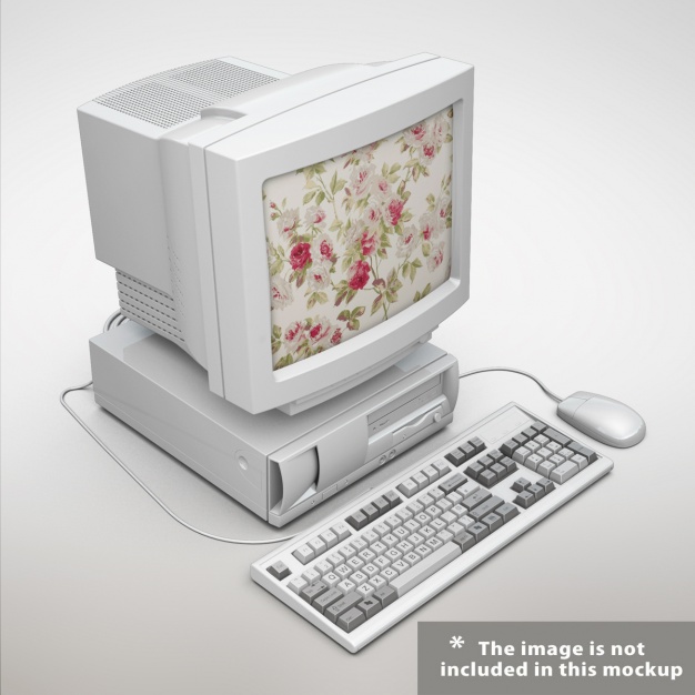 Free: Old computer mock up design - nohat.cc