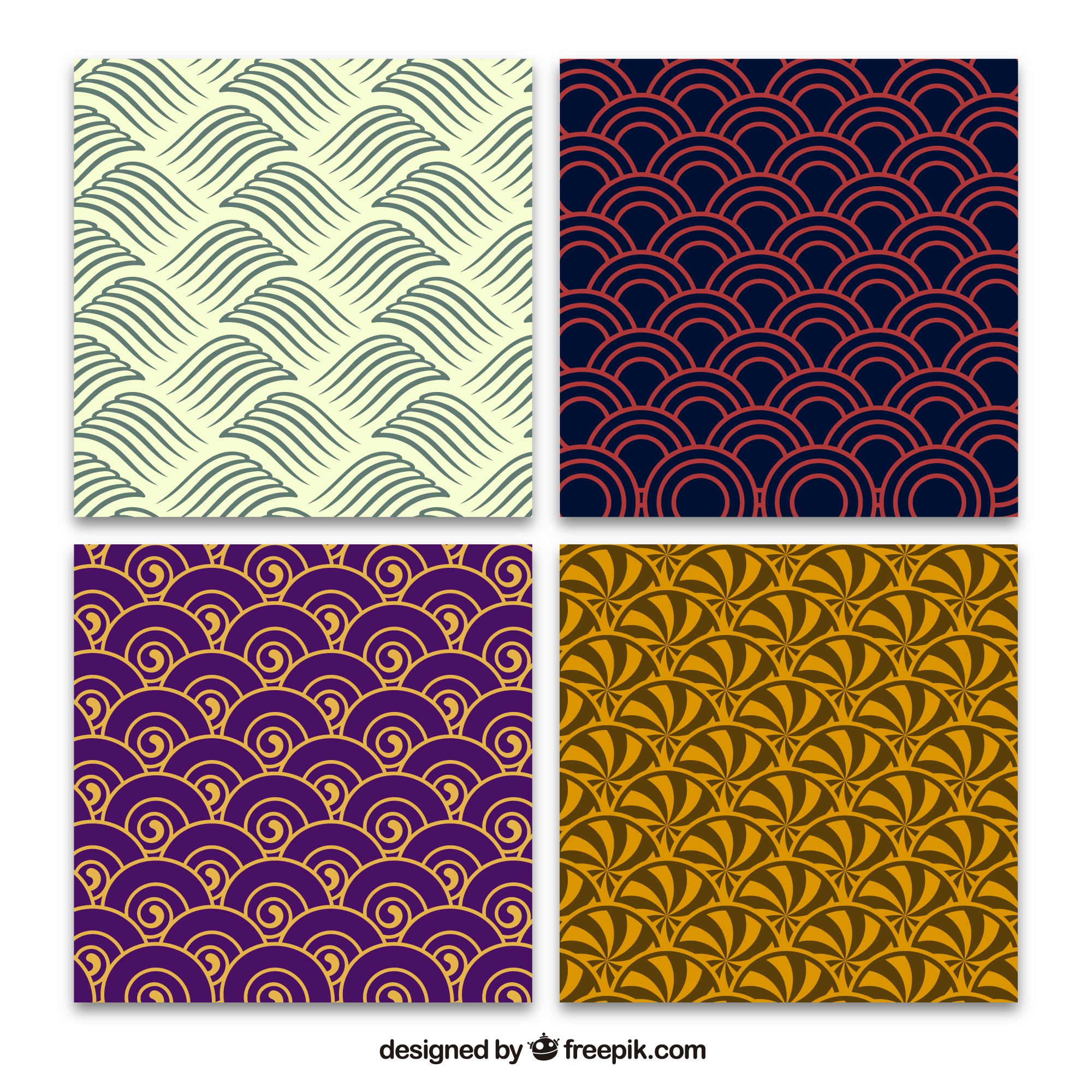 Free: Abstract backgrounds in japanese style - nohat.cc