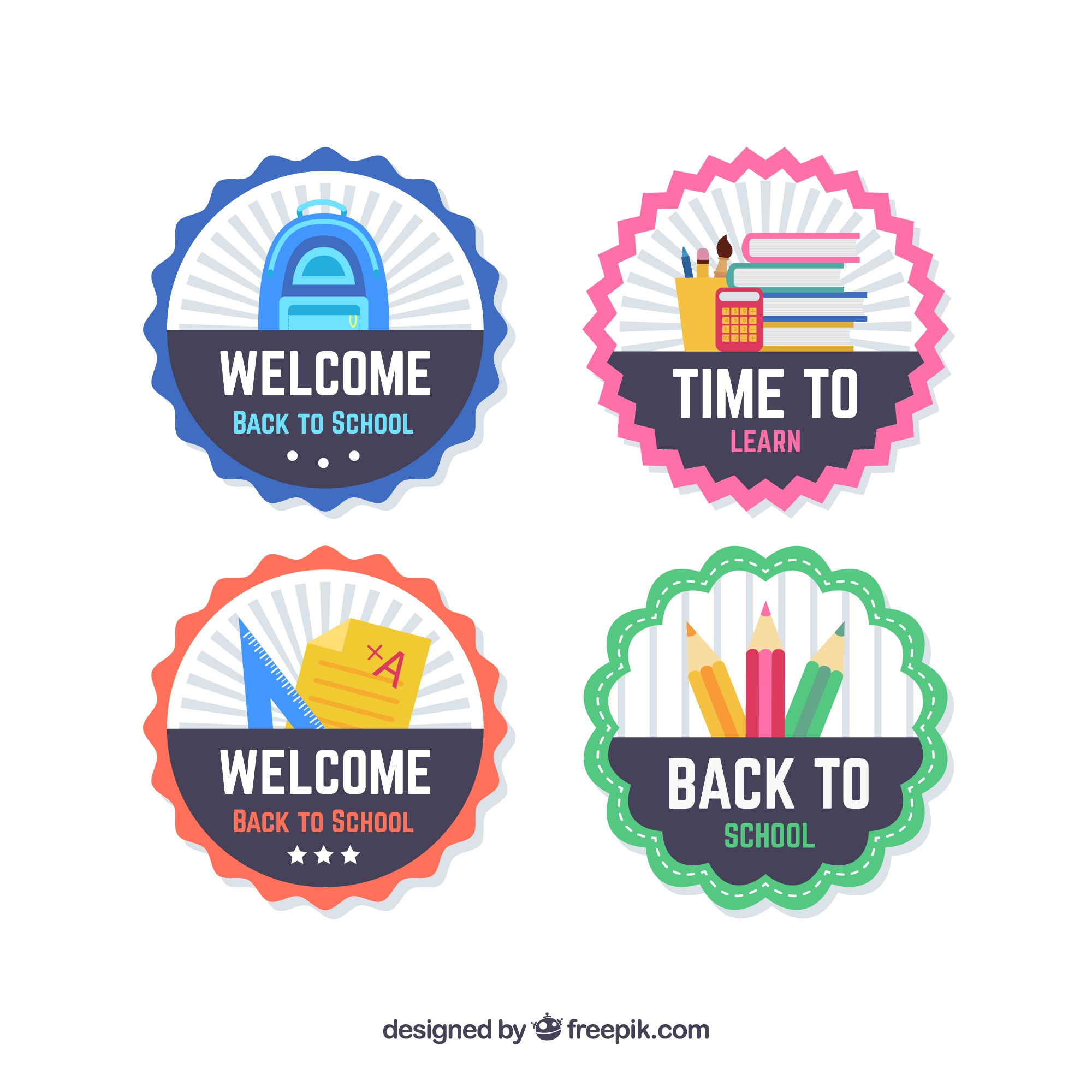 Study Badge Free: Back to school badge collection - nohat.cc
