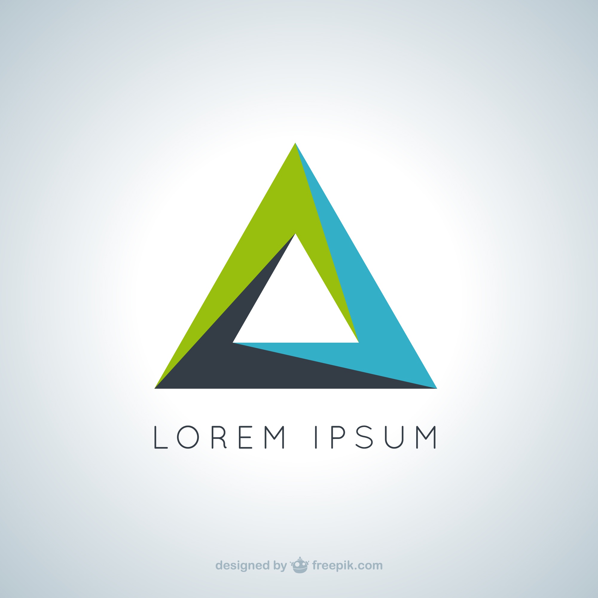 Ele Triangular Logo Free: Triangular logo - nohat.cc