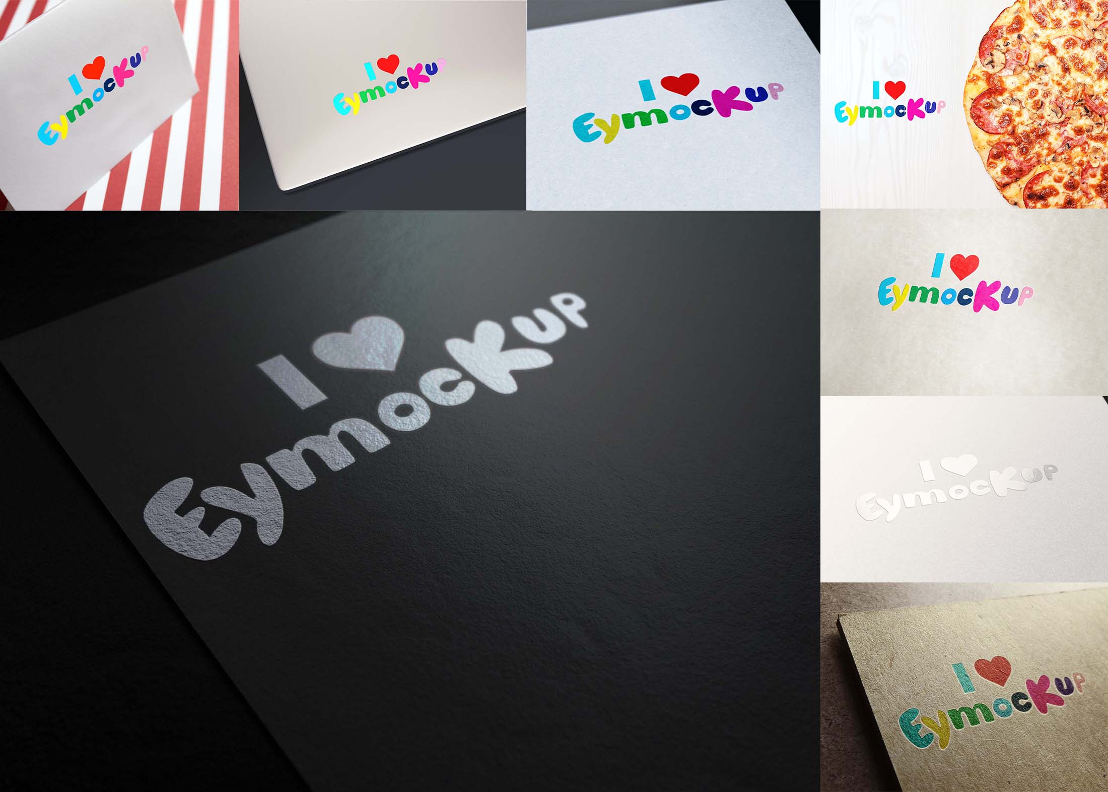 Free: Realistic Paper Logo Mockup (PSD) - nohat.cc
