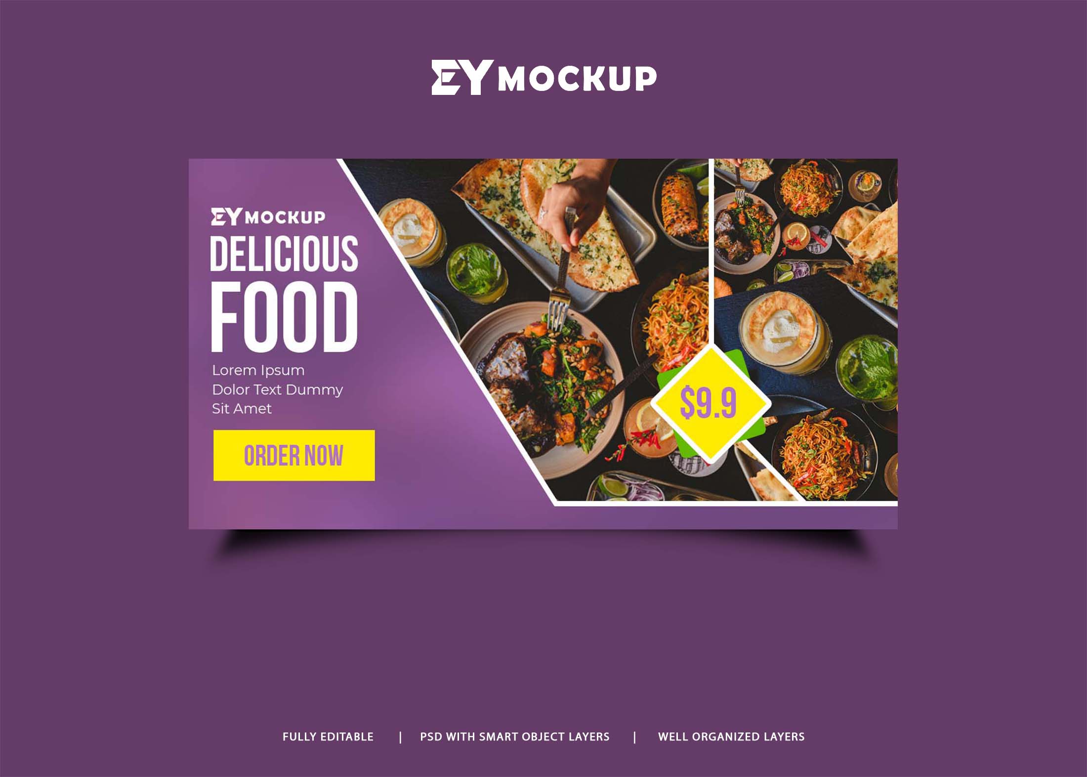 Free: Food Youtube Channel Banner Design Template - nohat.cc