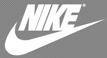 Logo nike white best sale