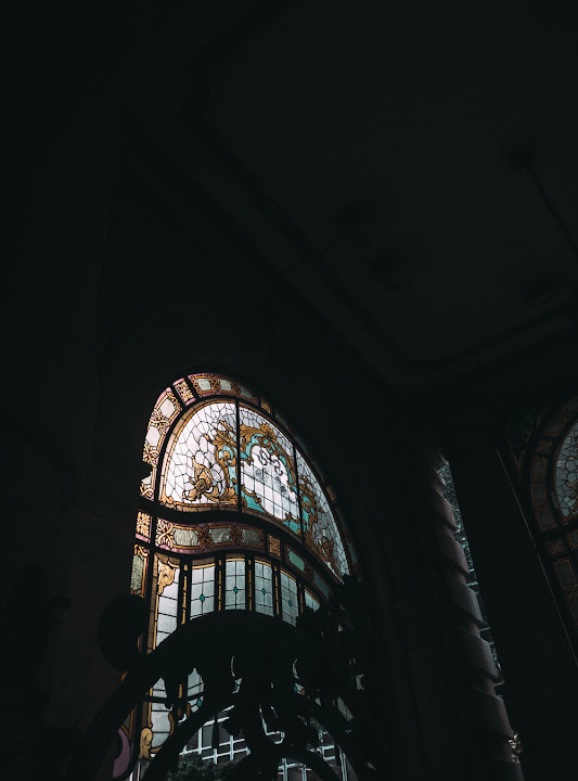 Free: Stained Glass Window Of A Church - nohat.cc