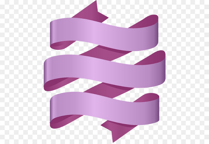 Free: violet purple pink ribbon line - nohat.cc