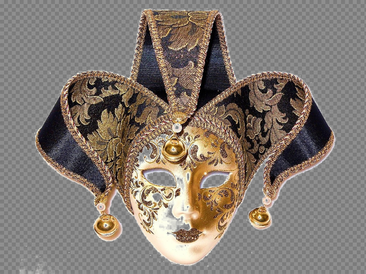 Free: Venetian Mask Transparent Background PNG - nohat.cc