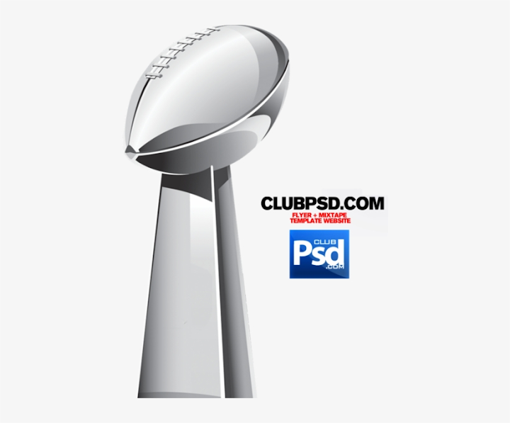 Free: Super Bowl Trophy - Football Super Bowl 2018 Transparent PNG ...