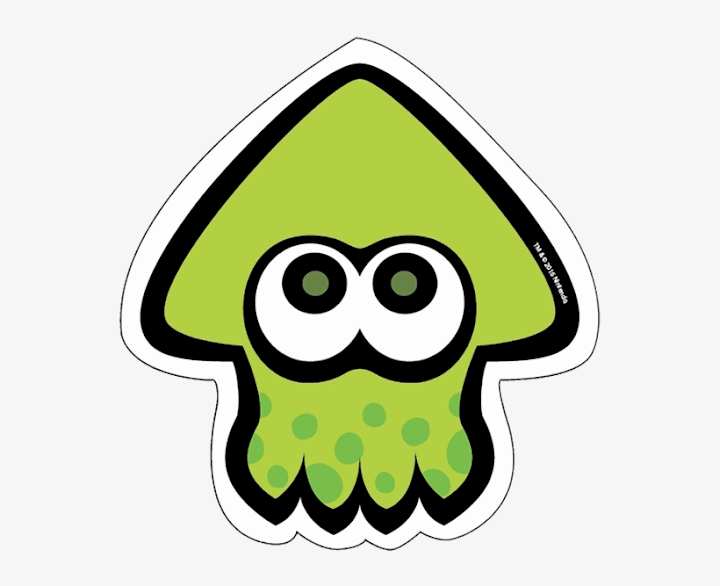 Splatoon unchecked Green Squid