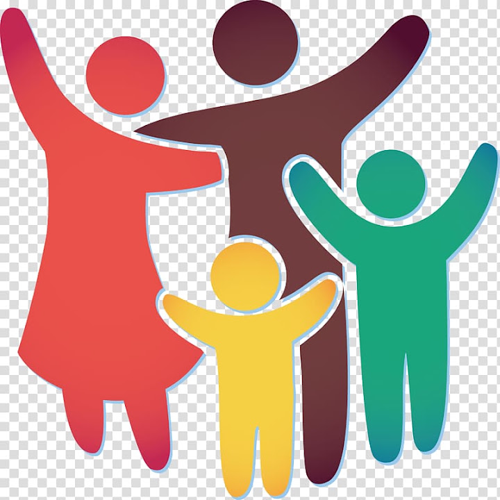 Free: Family art, Family Father Icon, Abstract family transparent ...
