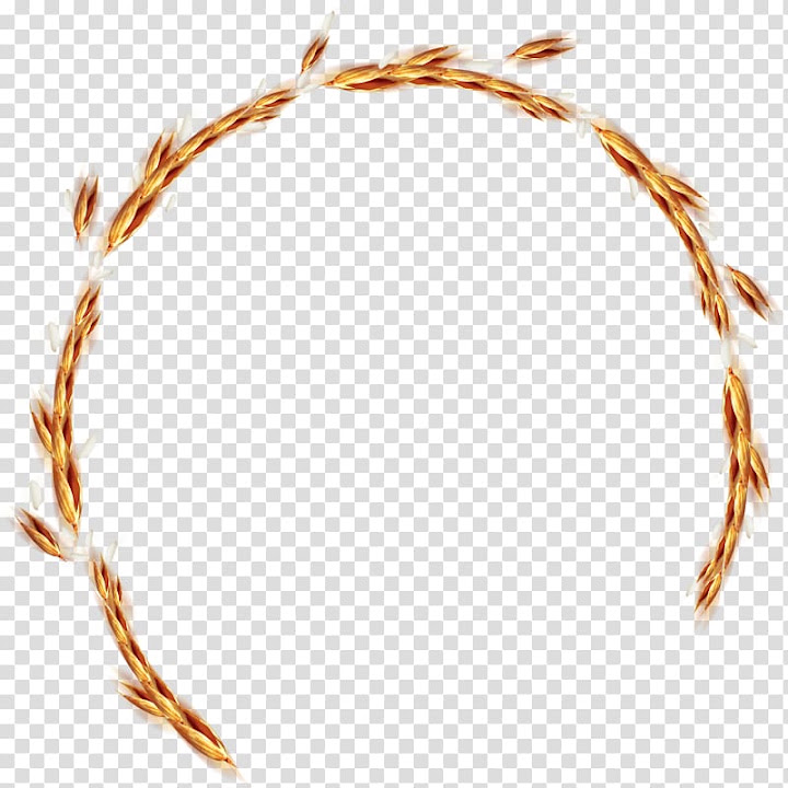 Free: Wheat Wreath Rice Computer file, Wheat wreath transparent ...
