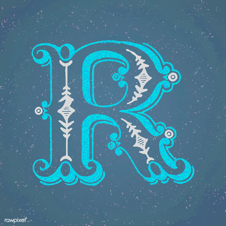 Free: Capital letter R vintage typography style | Free stock vector ...
