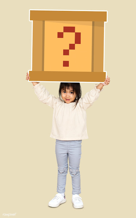 Free: Little girl holding a question box | Free stock photo - 490572 ...