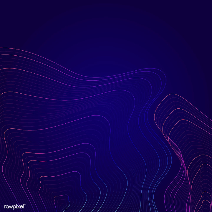 Free: Colorful abstract contour lines illustration | Free stock vector ...