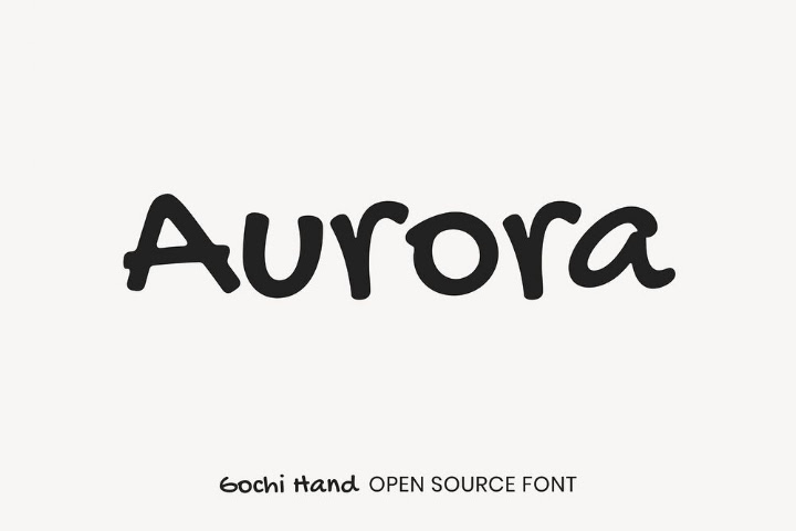 Free: Gochi Hand open source font | Free Font Add-on - rawpixel - nohat.cc