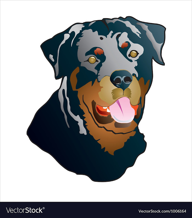 Free: Rottweiler vector image - nohat.cc