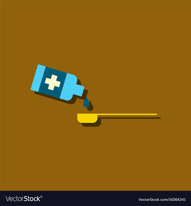 Free: Flat icon design collection syrup dose in sticker vector image ...