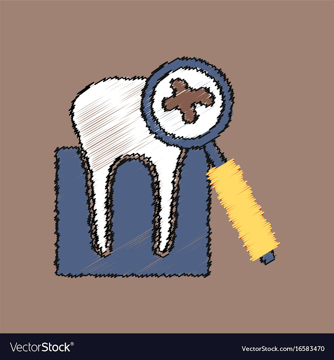 Free: Flat shading style icon dental caries vector image - nohat.cc