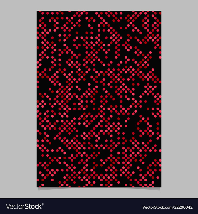 Free: Red dot pattern brochure background - stationery vector image ...
