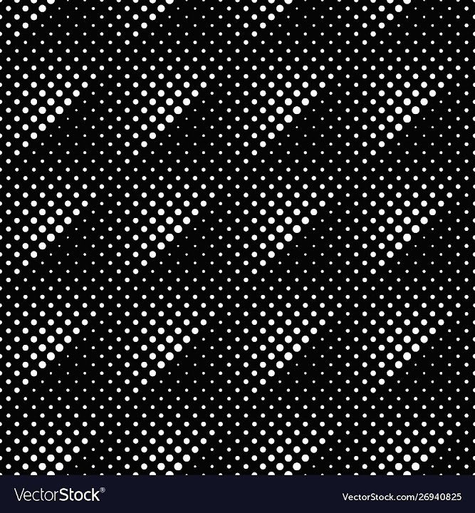 Free: Black and white abstract dot pattern background vector image ...