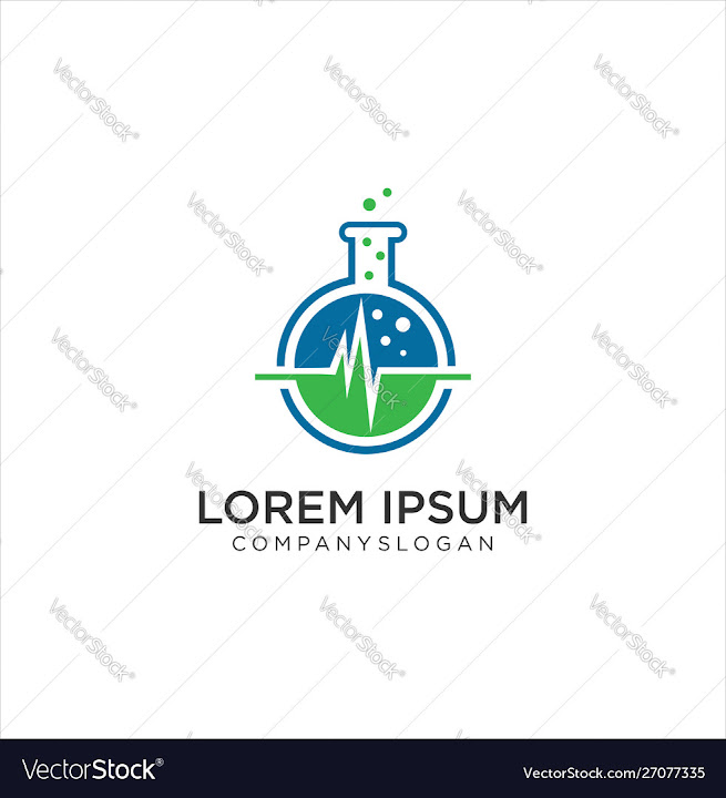 Free: Medical lab logo icon design template vector image - nohat.cc