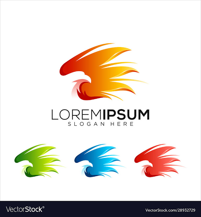 free-awesome-eagle-colorful-logo-design-nohat-cc
