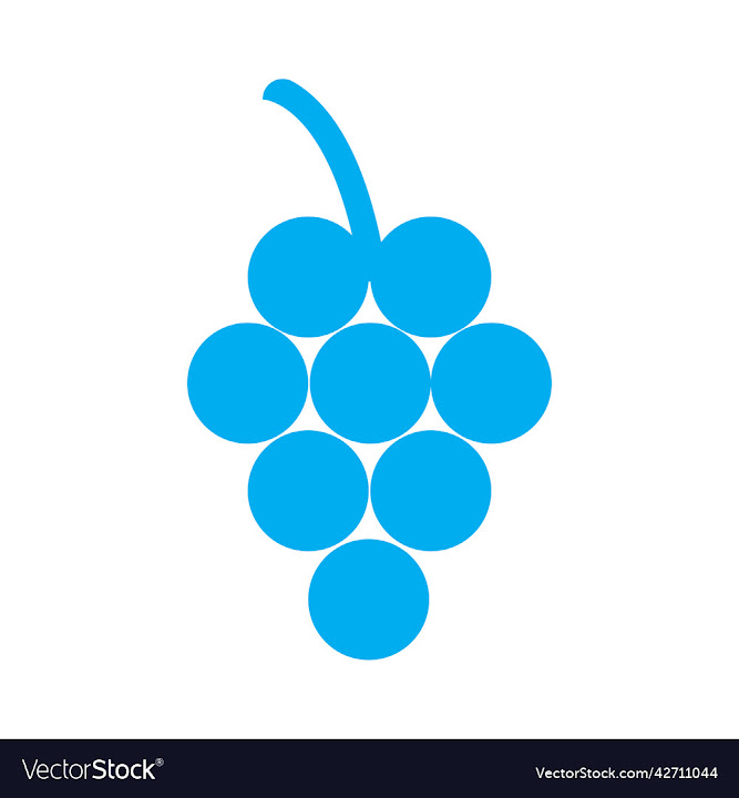 Free: blue grapes solid icon - nohat.cc
