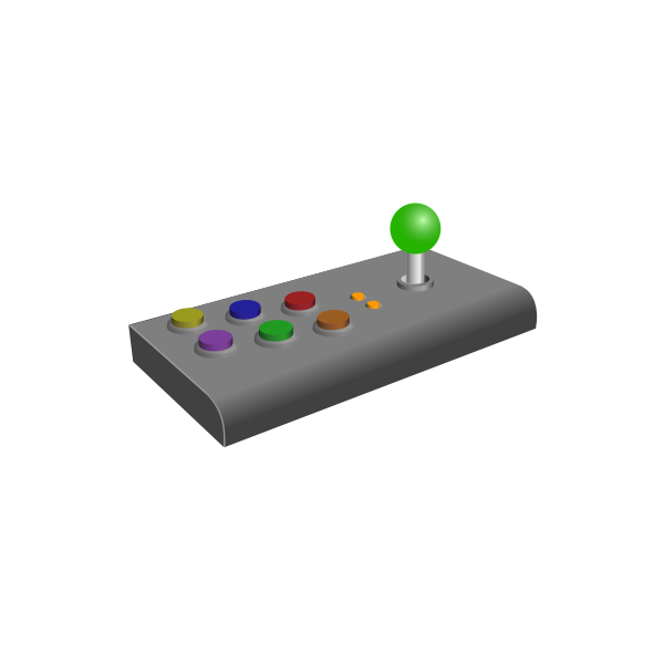 Free: SVG Arcade Turbo joystick vector clip art - nohat.cc