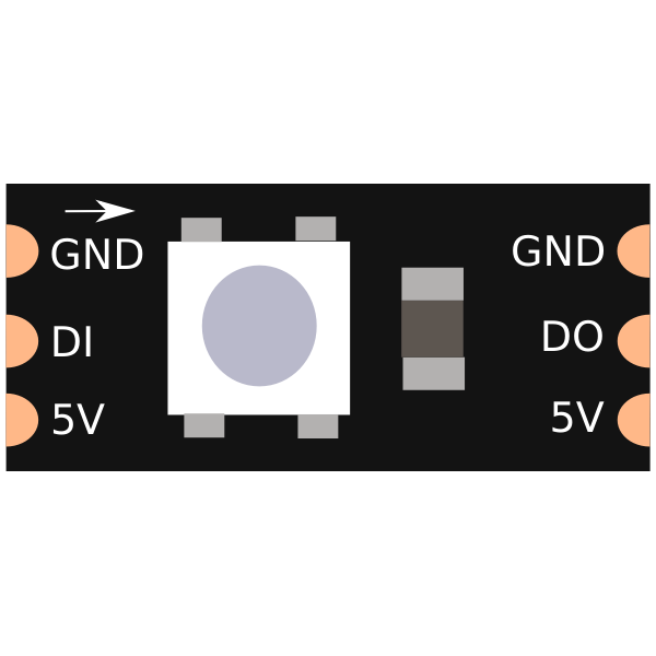 Free: SVG ws2812b led strip - nohat.cc