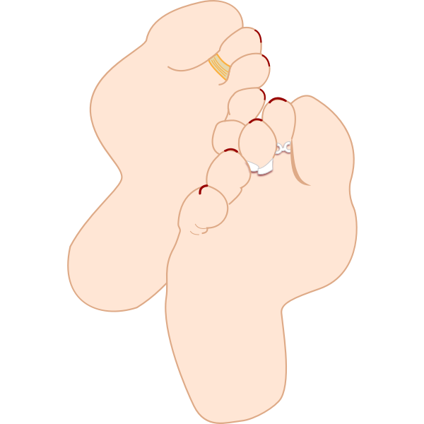 Free: SVG Feet soles vector illustration - nohat.cc