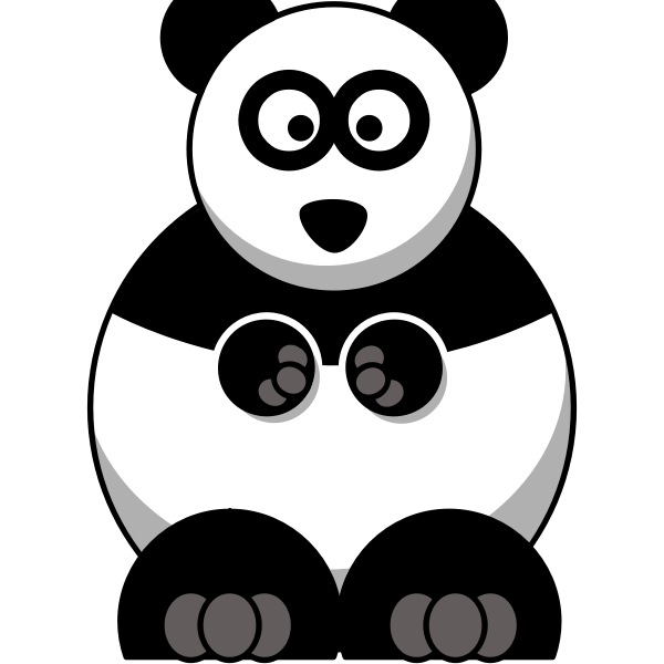 Free: SVG Cartoon Panda - nohat.cc