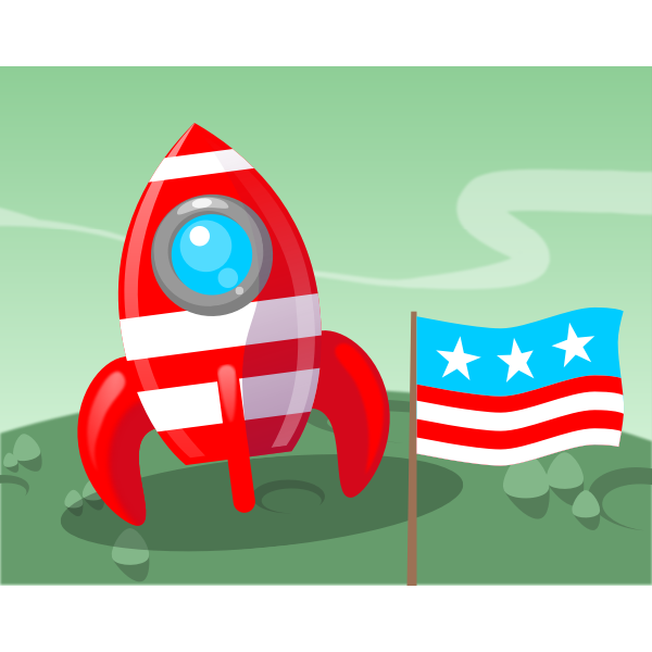 Free: SVG Cartoon rocketship - nohat.cc