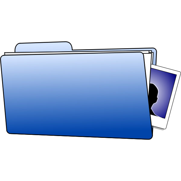 Free: SVG Office folder vector graphics - nohat.cc