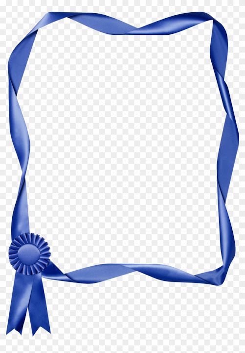 Free: Free Borders And Border Clipart Print And Website Borders - Blue ...