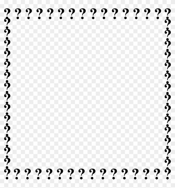 Free: Question Mark Clipart Mark Page Border - Question Mark Page ...