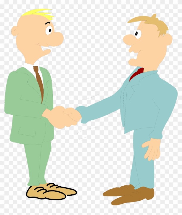 kids hand shake clip art