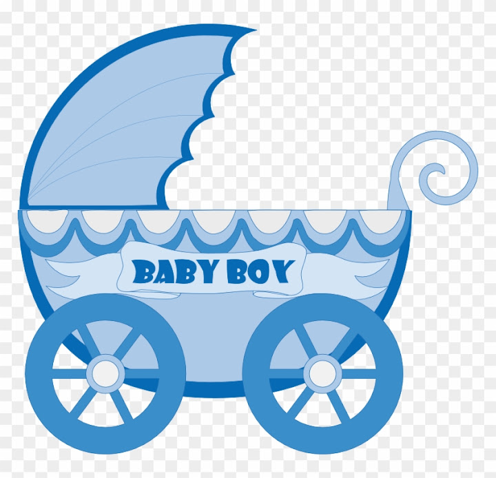 Blue baby carriage best sale