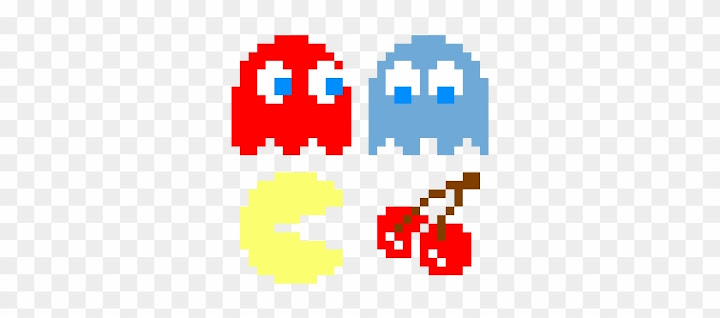 Free: Pac Man Pixel - Green Pacman Ghost Png - nohat.cc