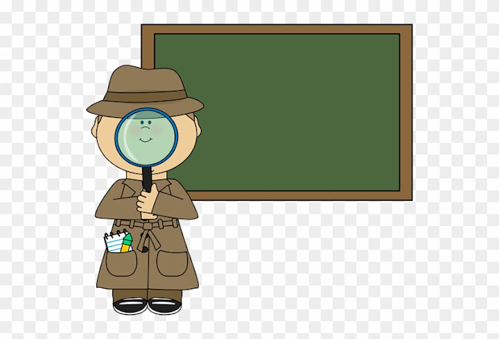 Free: Room Clipart Inspector - Girl Detective Clipart - nohat.cc